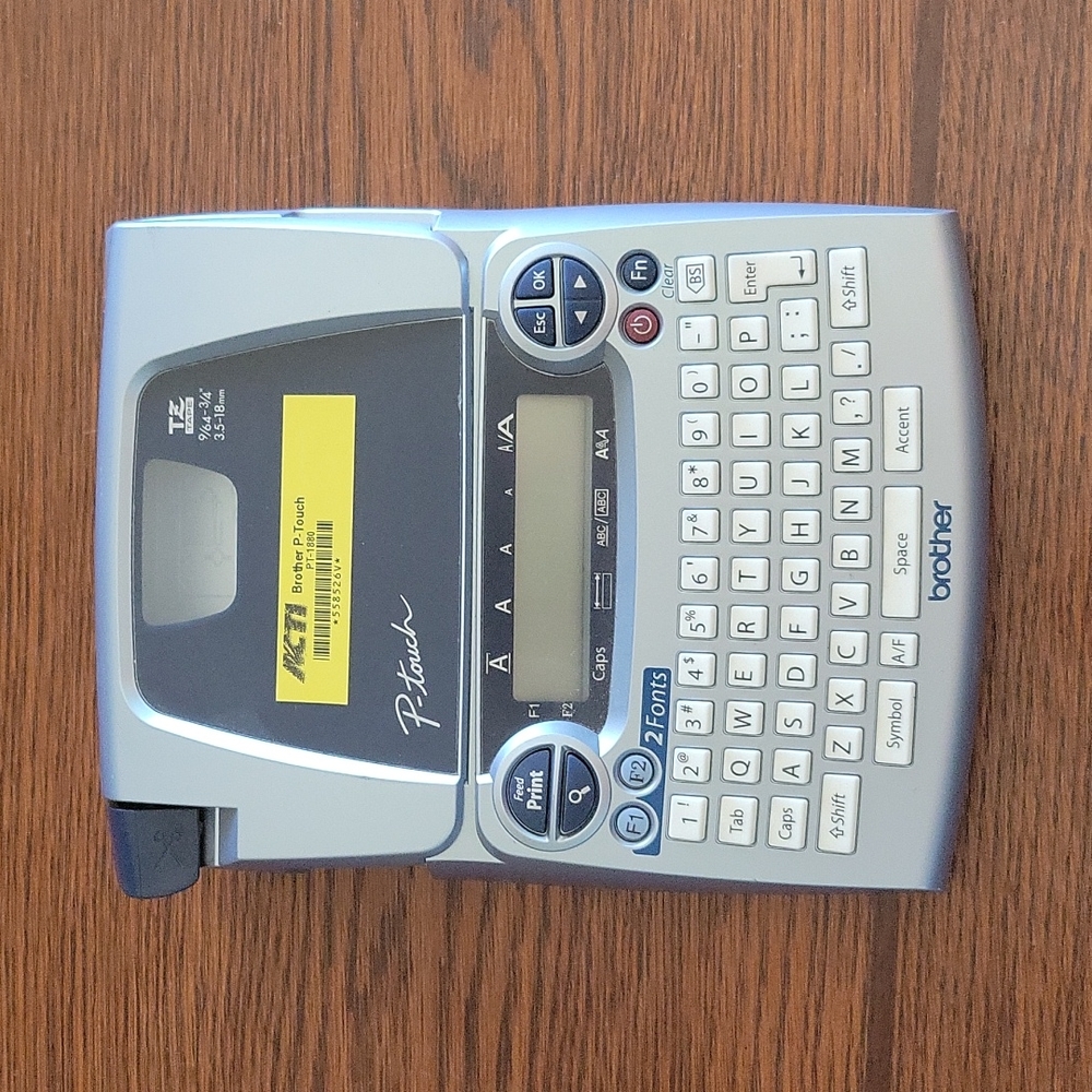 P-Touch Brother Label Maker